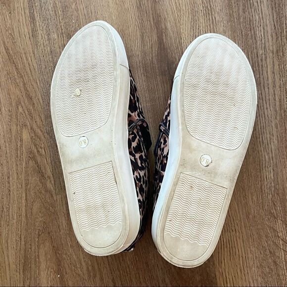 Steve Madden Women's Symba‎ Slip-On Sneaker Leopard Print Brown Size 8m - Picture 5 of 6